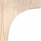 Ekena Millwork Huntington Smooth Corbel, Douglas Fir, 3 1/2"W x 12"D x 12"H COR04X12X12HUN00SDF - alternate 4